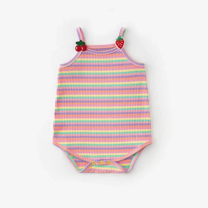 Cute Striped Jumpsuit