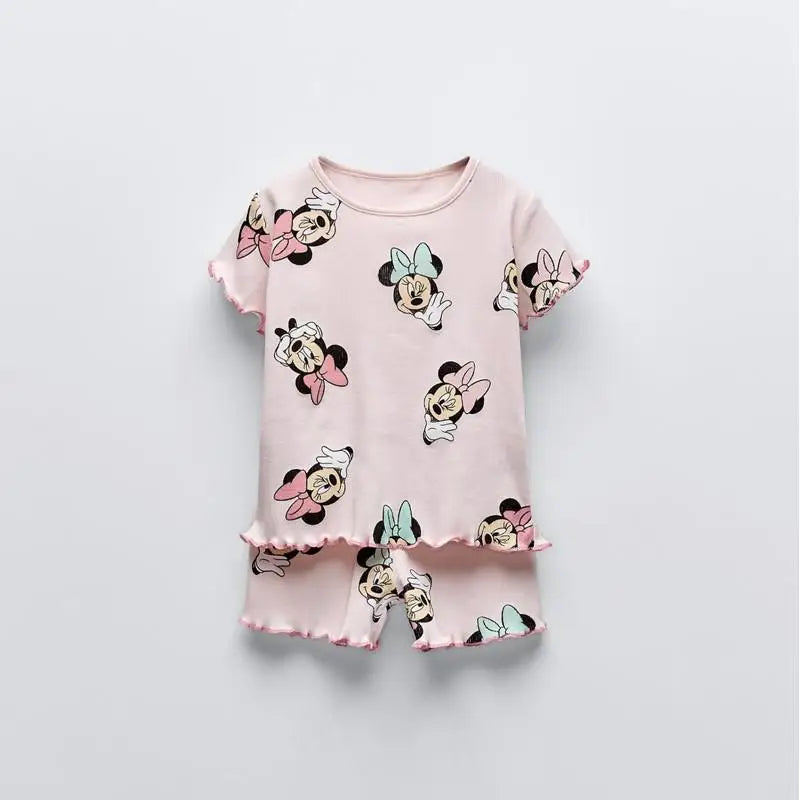 Lovely Minnie Mouse Pink Set
