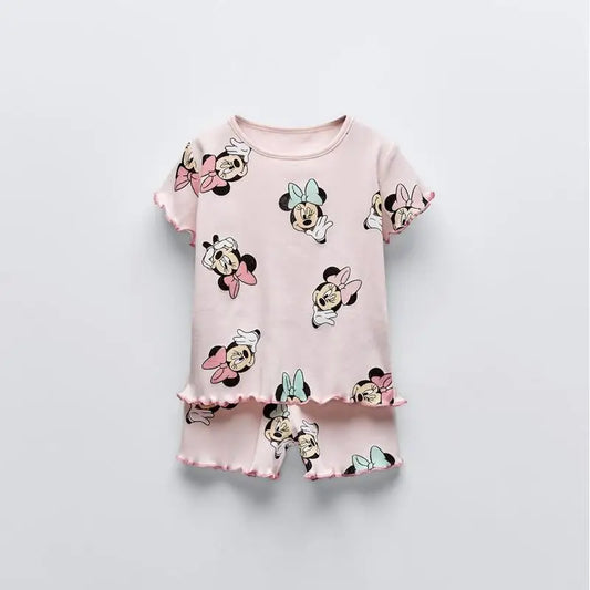 Lovely Minnie Mouse Pink Set