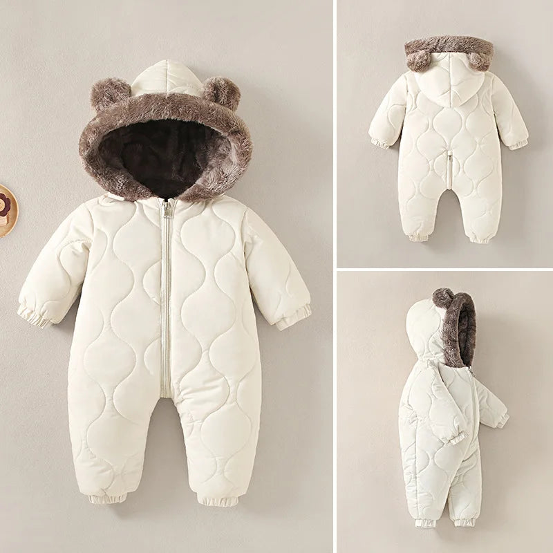 Winter Romper With Soft Lining