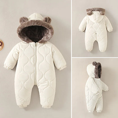 Winter Romper With Soft Lining