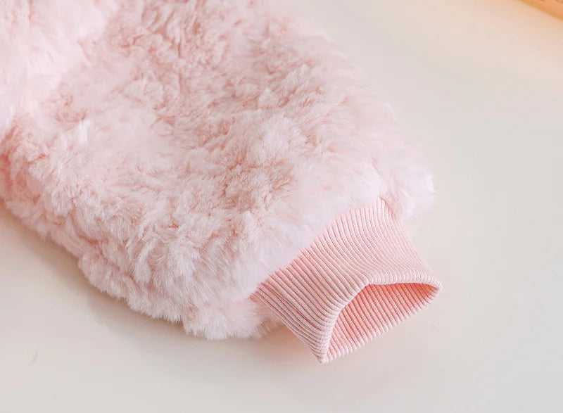 Girls Plush Sweatshirt