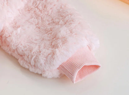 Girls Plush Sweatshirt