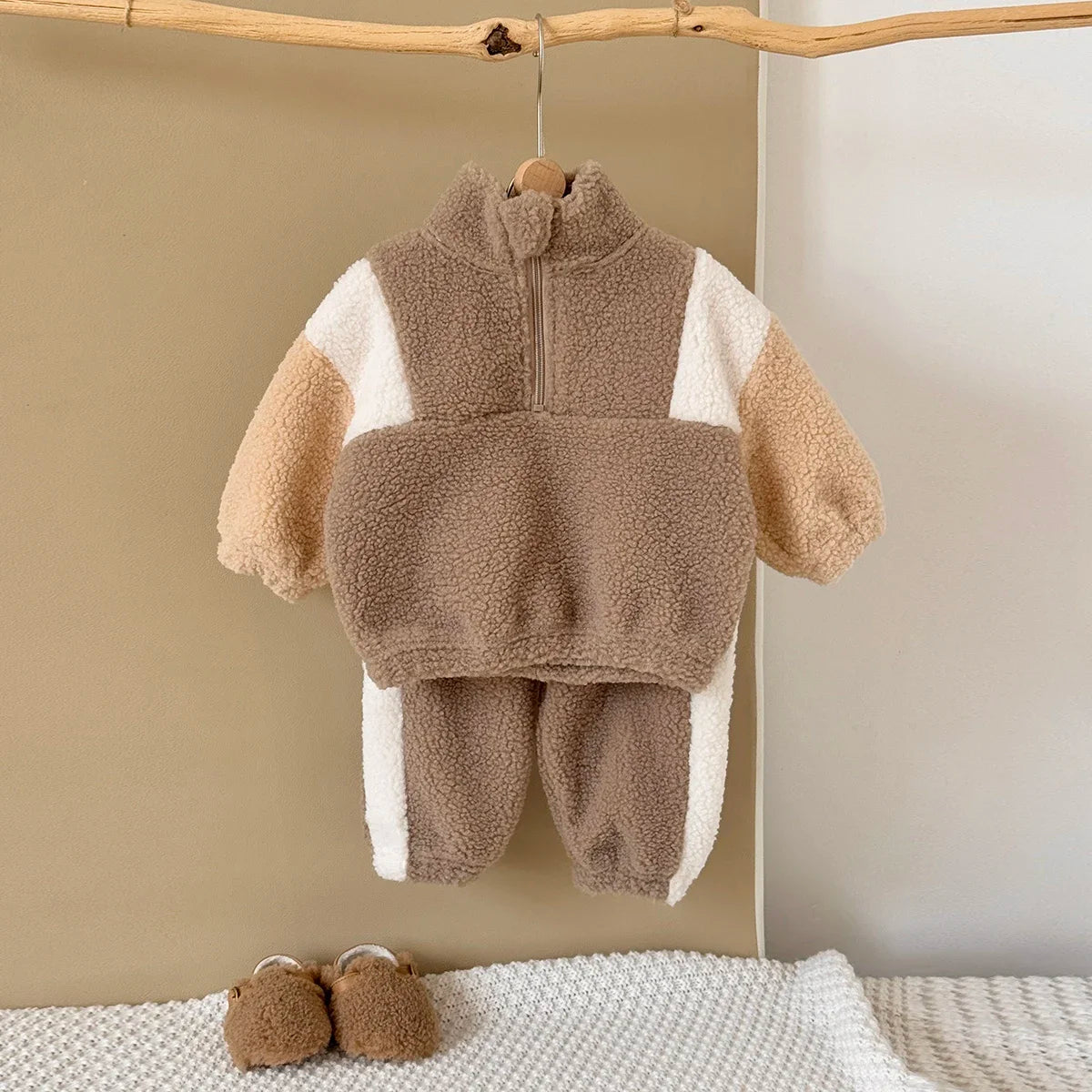 Warm, Plush Top & Comfortable Pants Set