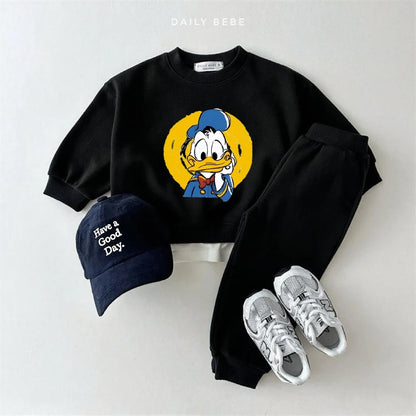 Disney Sweatshirt & Pants Set - 100% Cotton