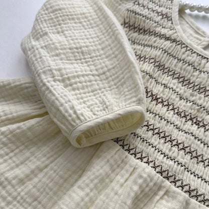 Striped Top And Pants Set Two-Piece Outfit