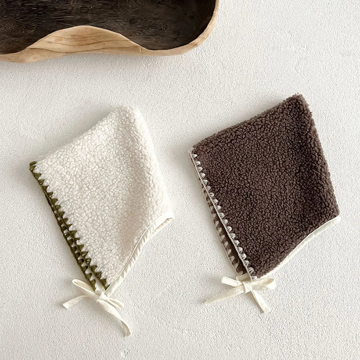 Plush Thicken Warm Romper & Hat