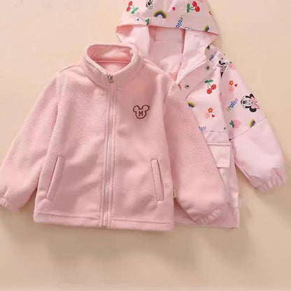 Disney Mickey & Minnie Hooded Coat