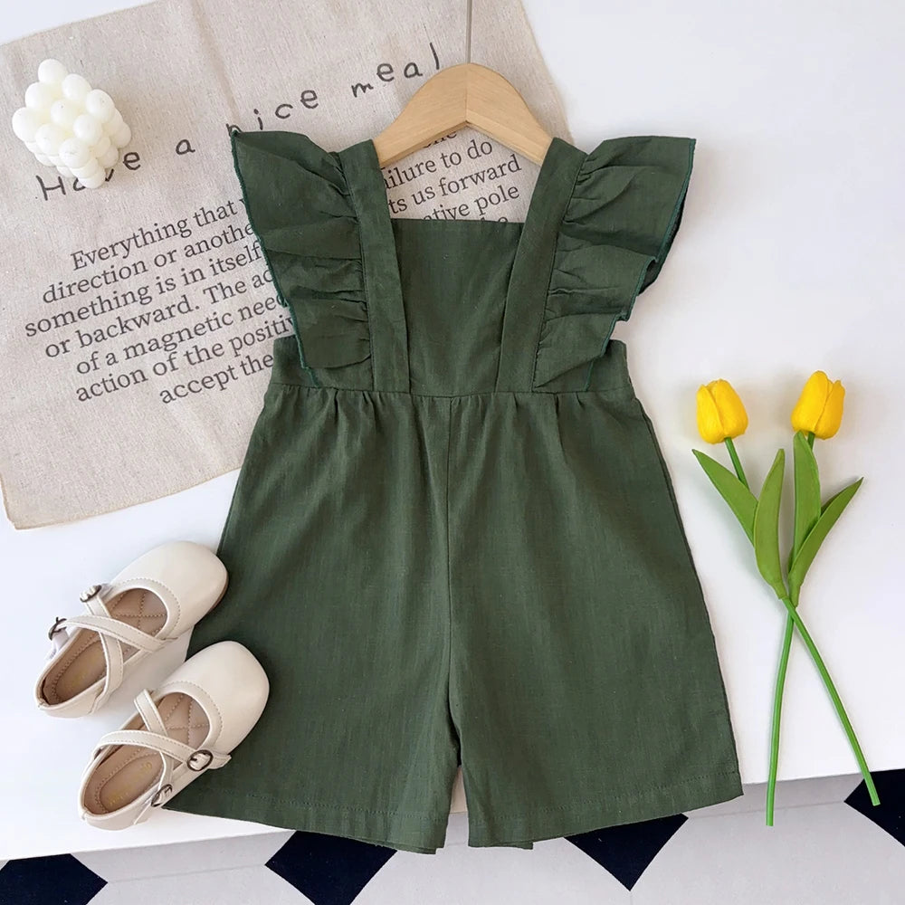Sleeveless Square Neck Jumpsuit