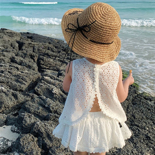 Summer Knit Set T-shirt+Short