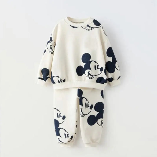 Mickey Mouse Sweatshirt & Sweatpants Set