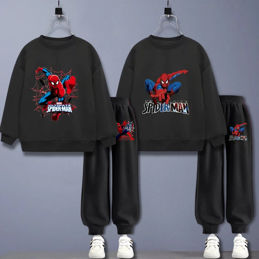 Spiderman Hooded Sweatshirt & Sweatpants Set