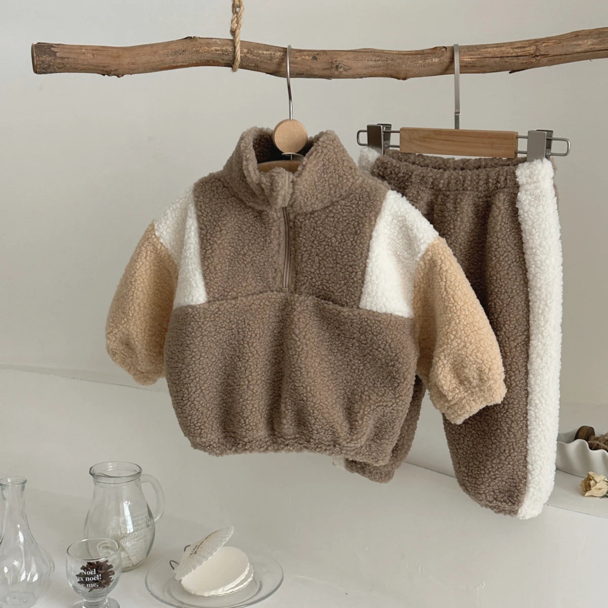 Warm, Plush Top & Comfortable Pants Set