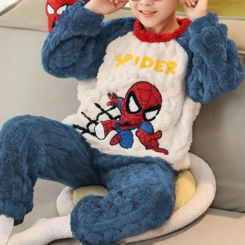 Cozy Spiderman Pajama Set