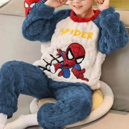 Cozy Spiderman Pajama Set