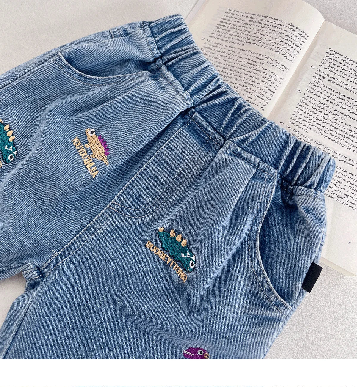 Cute Embroidery Denim Shorts