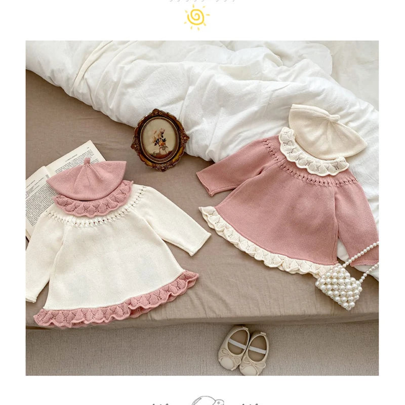 Knitted Embroidery Cardigan