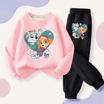 Sweatshirt & Pants Set - 100% Cotton