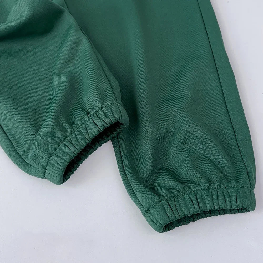 I am Loved Hoodie And Green Pants Set