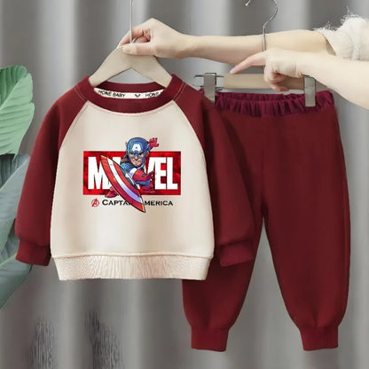 Captain America Sweatshirt & Pants Set