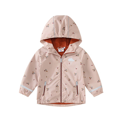 Waterproof Raincoat With Fleece