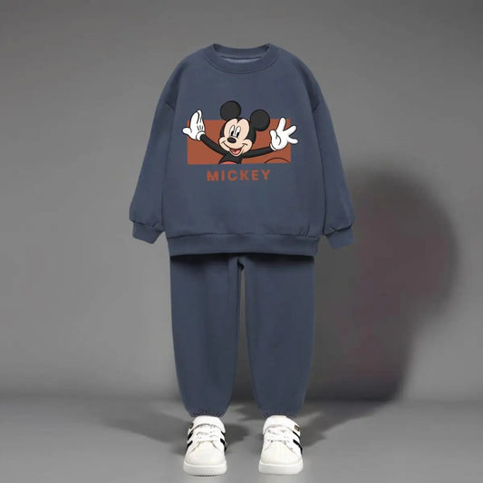 Mickey Mouse Hooded Sweatshirt & Sweatpants Set
