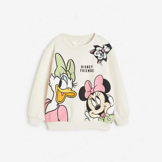 Comfortable Cartoon Cotton Sweatshirt