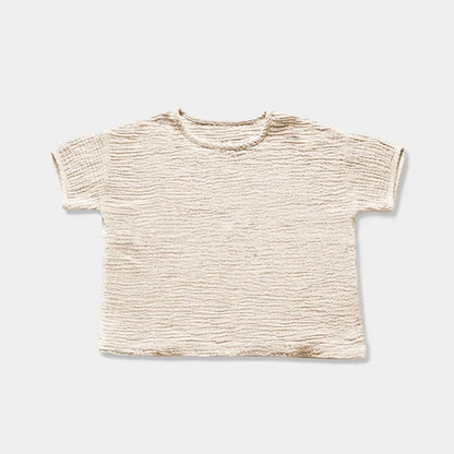Summer 100% muslin cotton Shirt & Shorts Set – Light and Breezy!