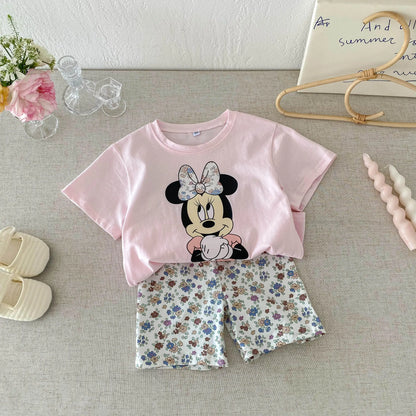 Disney 100% Cotton T-Shirt and Shorts Set