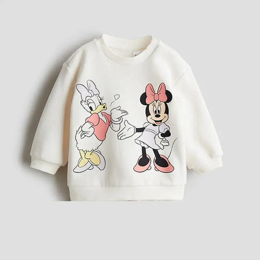 Comfortable Cartoon Cotton Sweatshirt