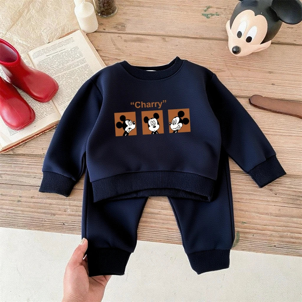 Disney Sweatshirt & Pants Set - 100% Cotton