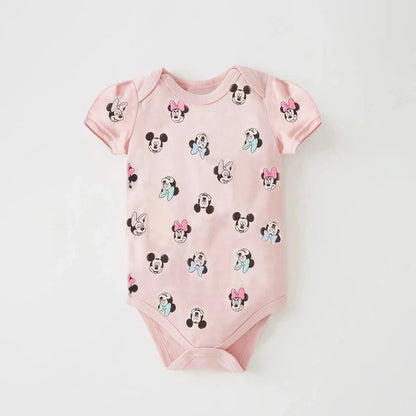 Cotton Baby Bodysuit Short/Long Sleeve
