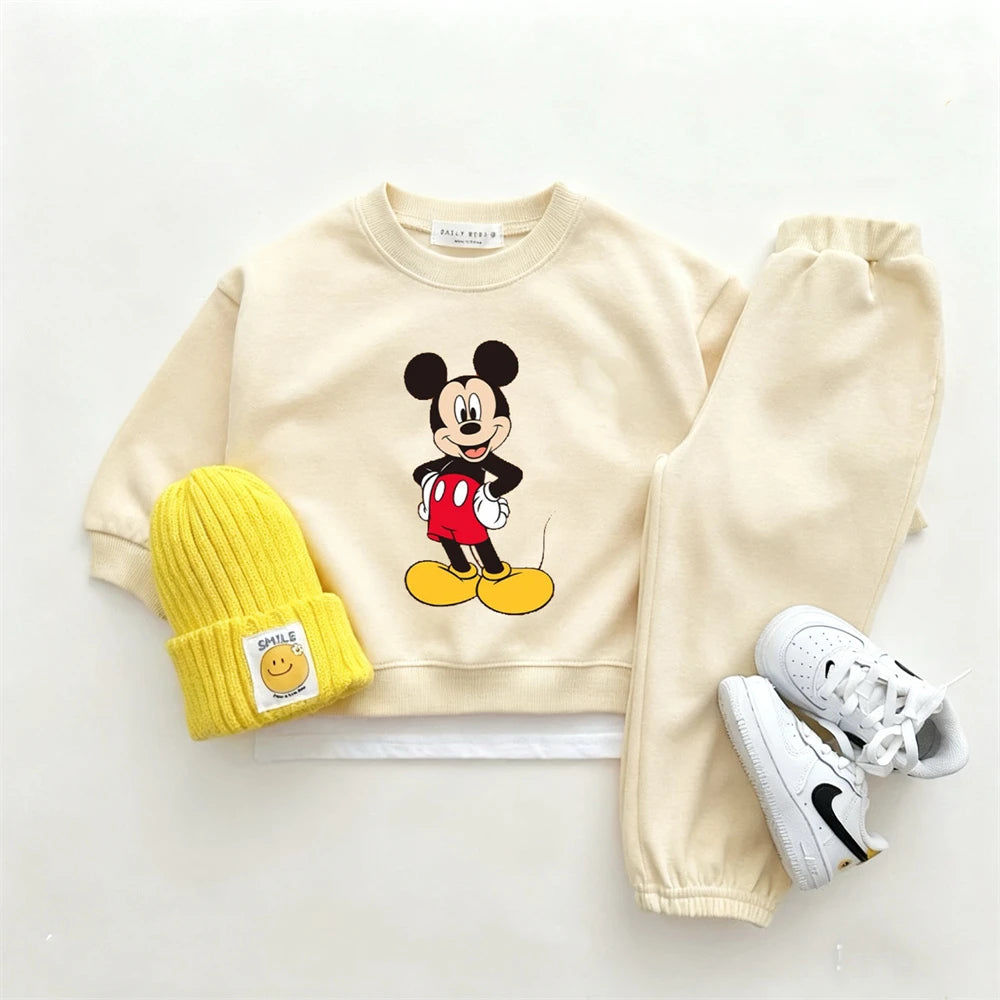 Sweatshirt & Pants Set - 100% Cotton