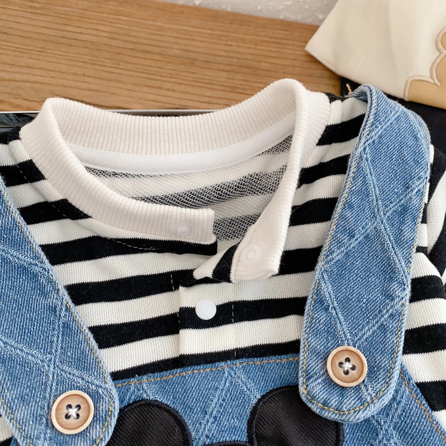 Denim Mickey Playsuit