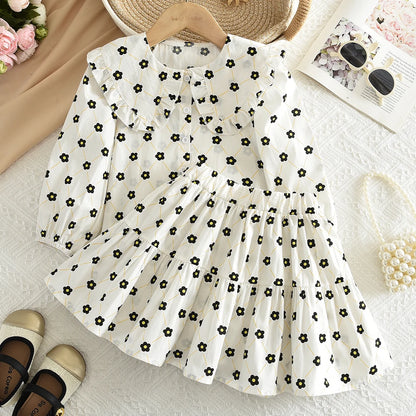 Two Piece Bow Top & Pleated Skirt Set