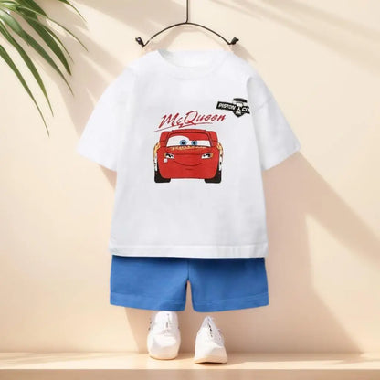 Pure Cotton T-Shirt and Shorts Set