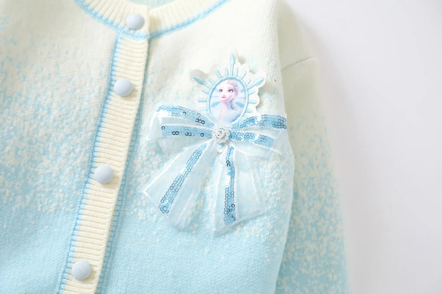 Frozen Knitted Cardigan and Tutu Skirt