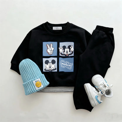 Disney Sweatshirt & Pants Set - 100% Cotton