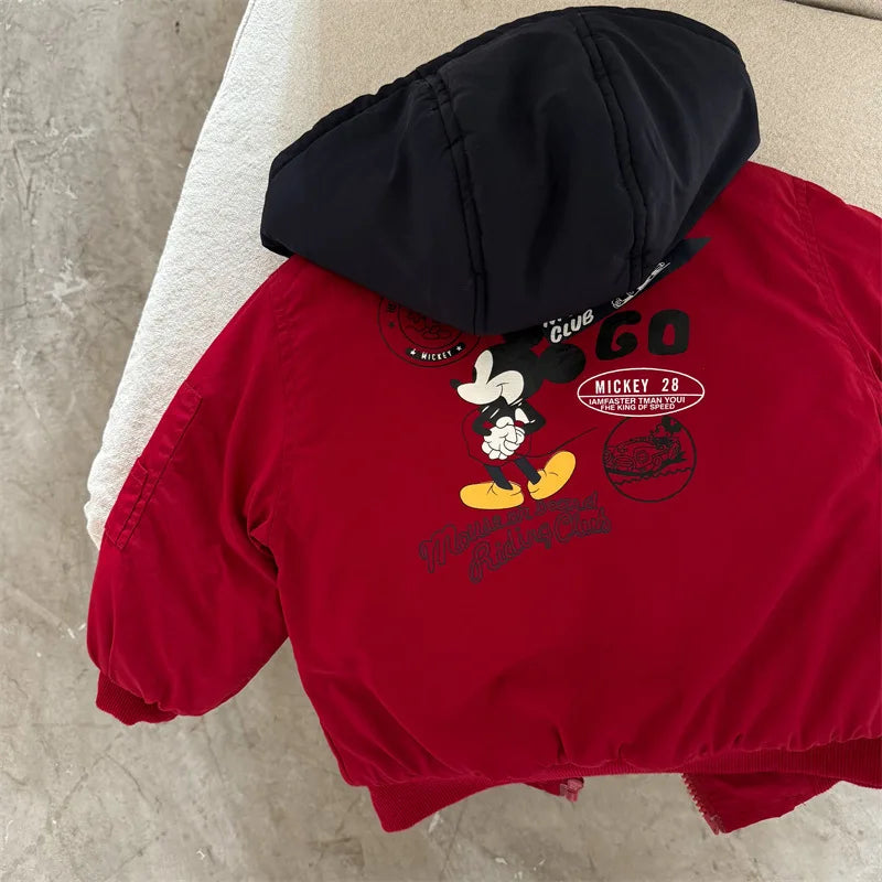 Mickey Mouse Warm Hooded Jacket