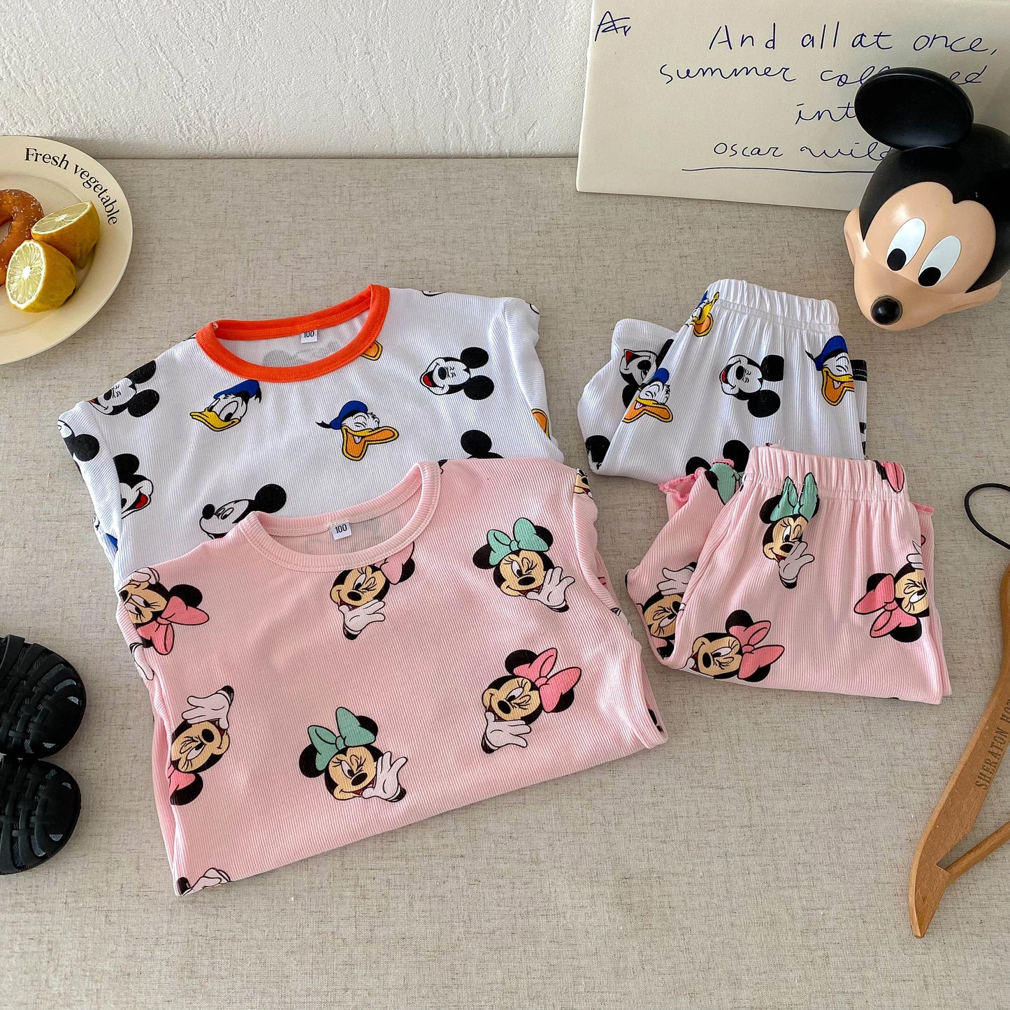 Disney 100% Cotton T-Shirt and Shorts Set