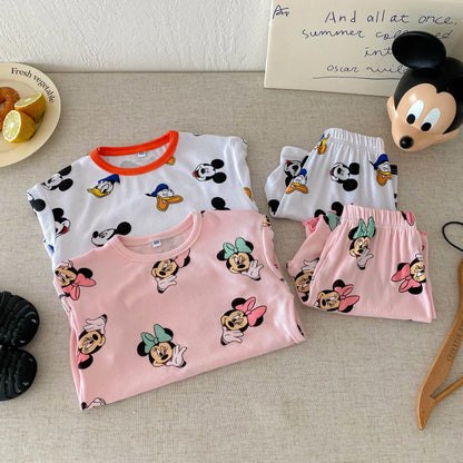 Disney 100% Cotton T-Shirt and Shorts Set