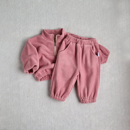 Soft Warm Fleece 2-Piece Set