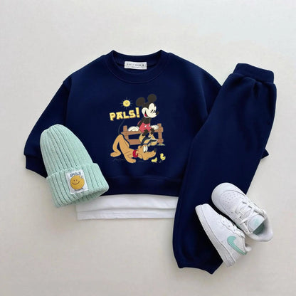 Disney Sweatshirt & Pants Set - 100% Cotton