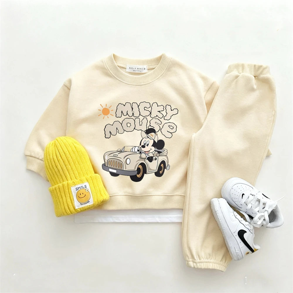 Sweatshirt & Pants Set - 100% Cotton