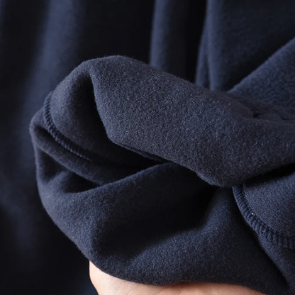 Winter Fleece A-line Collar Jacket & Pants Set