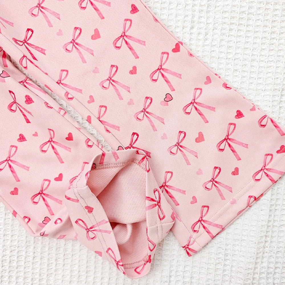 Long Sleeved Top with Pants Set