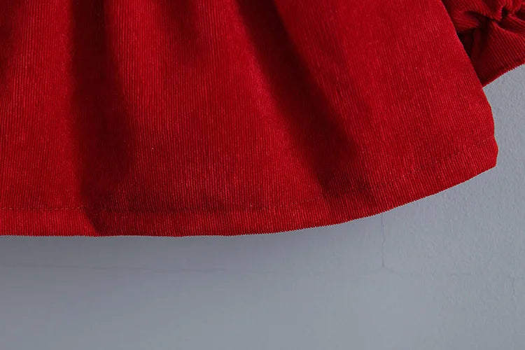 Cozy Velvet Warm Plaid Dress