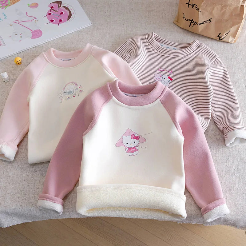 Velvet Thickened Warm Top