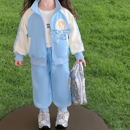 New Princess Elsa Soft Cotton 2-Piece Set