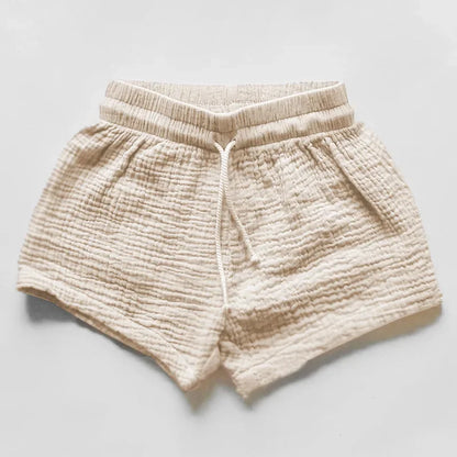 Summer 100% muslin cotton Shirt & Shorts Set – Light and Breezy!